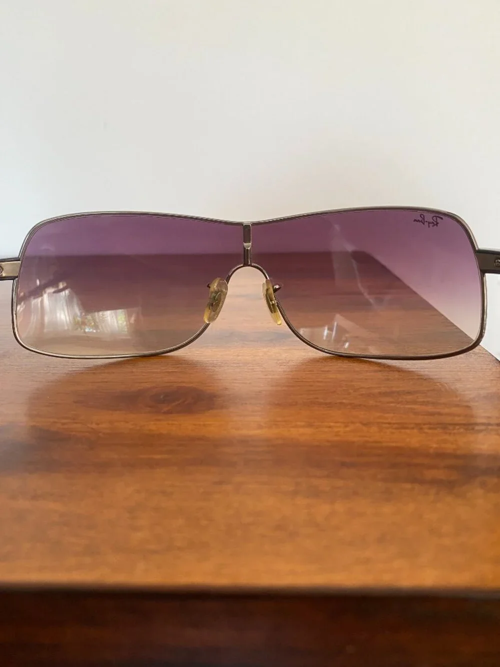 Ray-Ban smokey purple